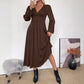Autumn New Elegant Retro Style Skirt Waist-tight