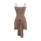 Waist Strap Two-piece Sling Dress Women's Summer Hip Skirt