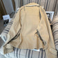 New Style Large Lapel Short Windbreaker Coat