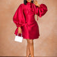 Waist Trimming Fashion Plus Size European And American Style Dress