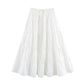 Bow Suspenders Vest Fork Denim Skirt Two-piece Set