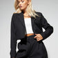 Fashion Casual Short Small Suit Slim Suit Women's Suit