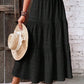 Mid-length Pleated Casual Skirt