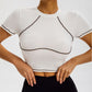Women's Fashion Colorblock Vigorous Sports Top