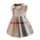 Robe d'été sans manches à double boutonnage pour enfants