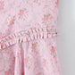 Rose Halter Mid-length Dress