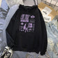 Women's Velvet Thickened Loose Hoodies Sweatshirt