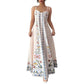 Women's Fashion Sleeveless Dress With Thin Straps