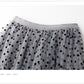 Heavy Industry Flocking Polka Dot Tulle Skirt Women
