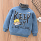 Warm Boys And Girls' Plush And Thickened Sweater