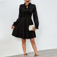 Design Lace Long Sleeve Dress Tether