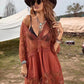 Lace Loose Resort Sunscreen Swimsuit Cover Up Skirt