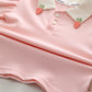 Girls Summer Short Sleeve Shorts Two-piece Set