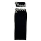 Heavy Industry Set Diamond Tube Top High Waist Skirt
