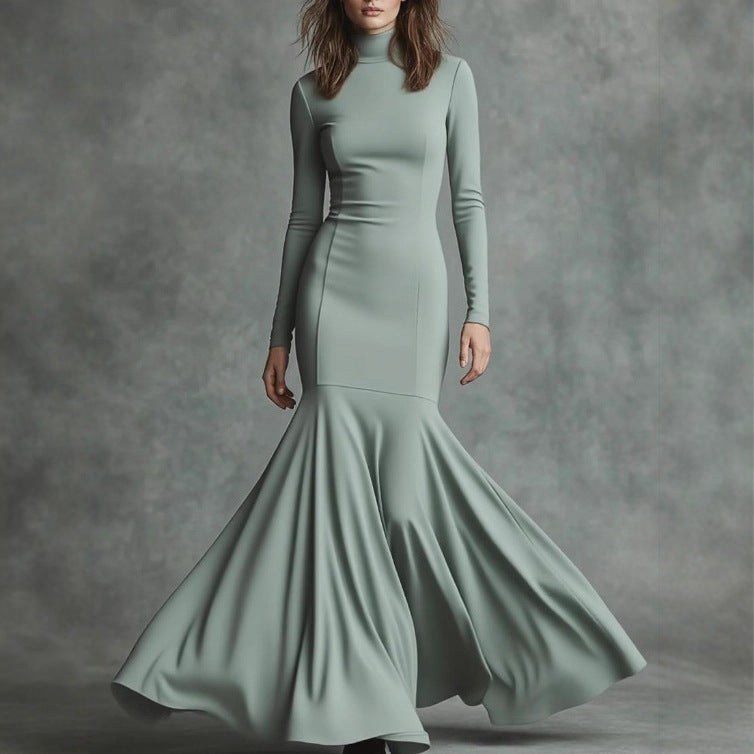 Elegant New Mermaid Dress In British Style