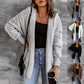 Women's Plush Long-sleeved Top Coat