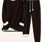Solid Color Casual And Comfortable Thermal Quilted Homewear Suits