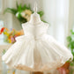 White Sweet Pettiskirt Baby Full-year Birthday Dress
