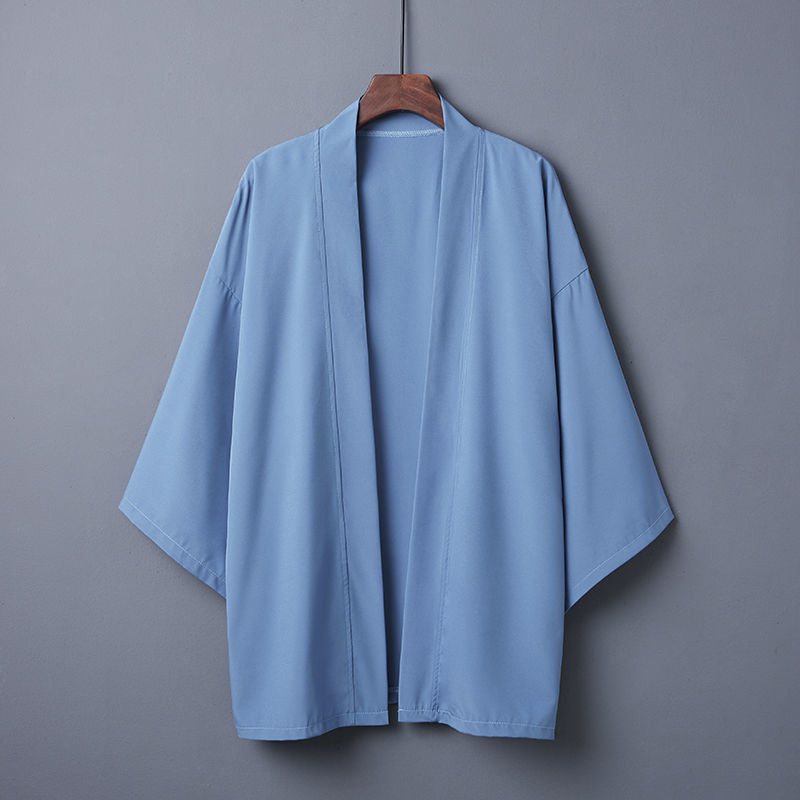 Solid Color Cardigan Summer Shirt For Air Conditioning Room Sun Protection Clothing Tide