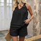 Casual Shirt Shorts Loose Outfit Women