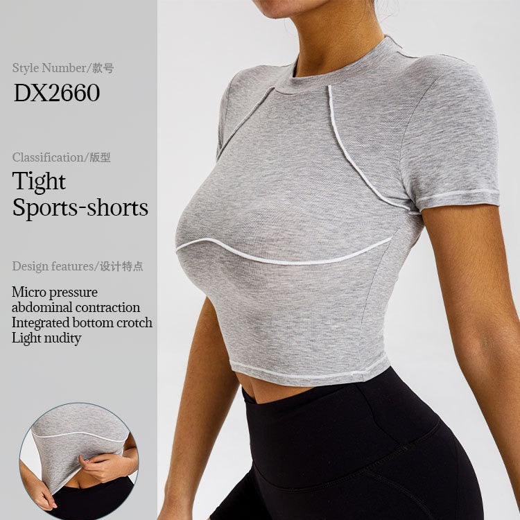 Women's Fashion Colorblock Vigorous Sports Top
