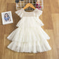 New Girls' Fairy Sequined Mesh Dress