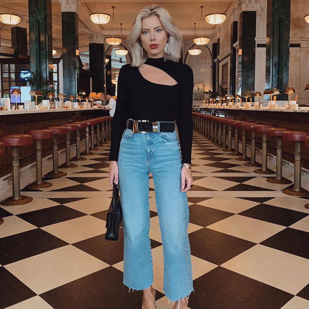 Creative cutout jumpsuit