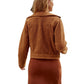 European And American Plush Lapel Fashionable Coat Women