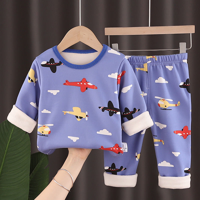 Fashion Men's And Women's Baby Long-sleeved Warm Suit