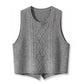 Women's Fashion Personalized Wool Knitted Vest