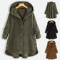 New Style Loose Plus Size Retro Corduroy Coat