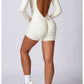 Women's Quick-dry Hip Raise Beauty Back Jumpsuit