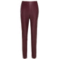 Leather Pants High Waist Bag Hip Faux Leather Feet Pants