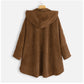 New Style Loose Plus Size Retro Corduroy Coat