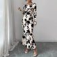 Elegant Long-sleeve Dress For Women
