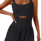 Outdoor Sports Women's Shorts Vest Casual Jumpsuit