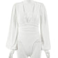 Casual high-end stitching slim-fit jumpsuit