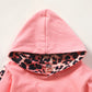 Fabricants de vêtements pour enfants Ins Wind Girls Suit Automne Mini Pull Sport Costume Léopard