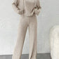 Women's Stripes Long Hoodie Loose Outfit