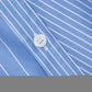 Casual Temperament Sweet, Fresh Irregular Strap Belt Stitching Striped Shirt
