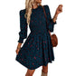 Women's Fashion Casual Long Sleeve Dress