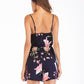 Floral suspenders and jumpsuits