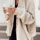 Women's Patchwork Irregular Shirt Jacket