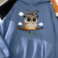 Fashion Women Cute Cartoon Hooded Sweatshirt