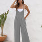 Women's Solid Color Casual Jumpsuit