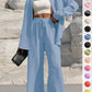 Women's Shirt With Trousers Fashionable And Elegant Ladies New Suit