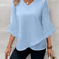 Graceful And Fashionable Chiffon Thin Shawl Sleeve Long Sleeve