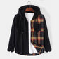 Fashion Hooded Long Sleeve Striped Men's Clothing