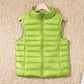 Lightweight down jacket women's Vest Short Size Large
