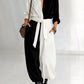 Spring Solid Colored Patchwork Long Sleeve Shirt Lace Up Jumpsuit